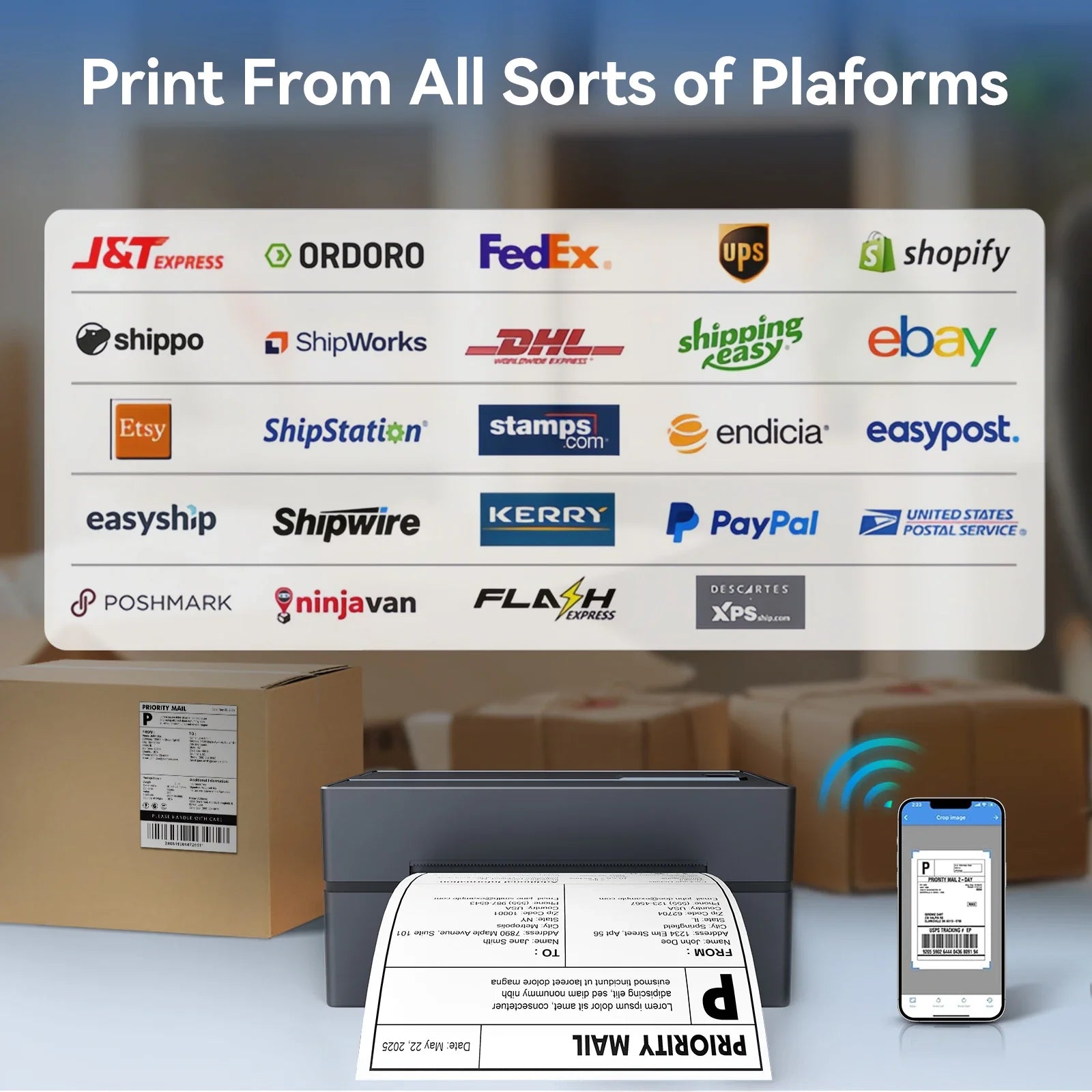 Smart Portable Label Maker